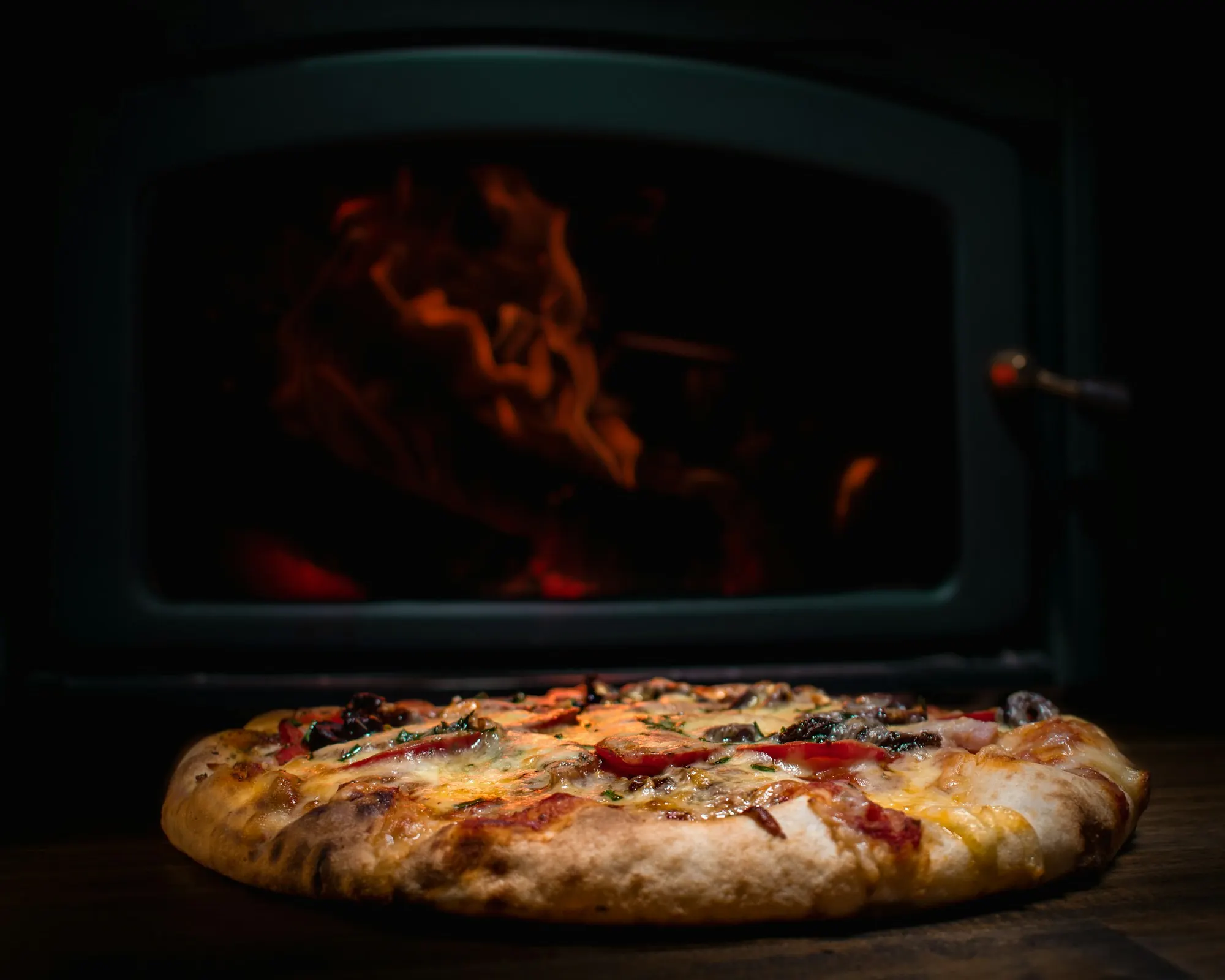Forno bem quente